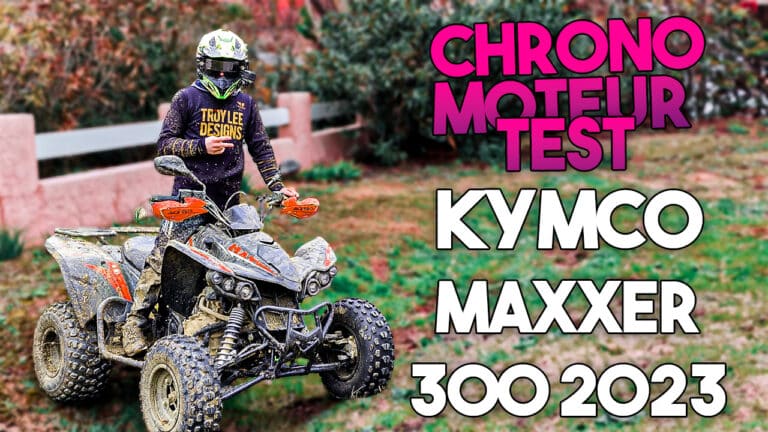 KYMCO MAXXER 300 : Test Complet et Avis – Le Quad Sportif Abordable !