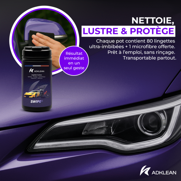 Swipe - Lingettes nettoyantes 5-en-1 ADKLEAN – Image 9