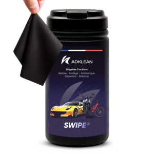 Swipe nettoie efficacement sans rinçage, même sur saleté tenace